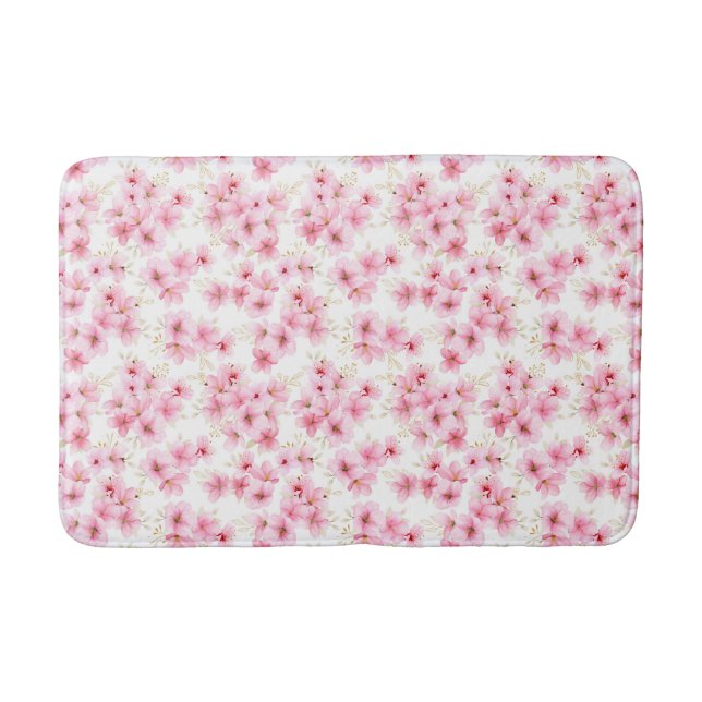 Tapete De Banheiro Cherry Blossom Bath Mat (Frente)