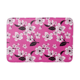 TAPETE DE BANHEIRO CHERRY BLOSSOM - SAKURA (PINK)