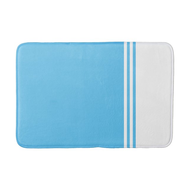 Tapete De Banheiro Chic Personalizado: Design moderno e simples (Frente)