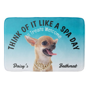 Tapete De Banheiro Chihuahua Personaliza O Cachorro Lover Mat