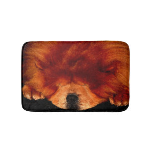 Tapete De Banheiro Chow Chow Cmcn Dormindo