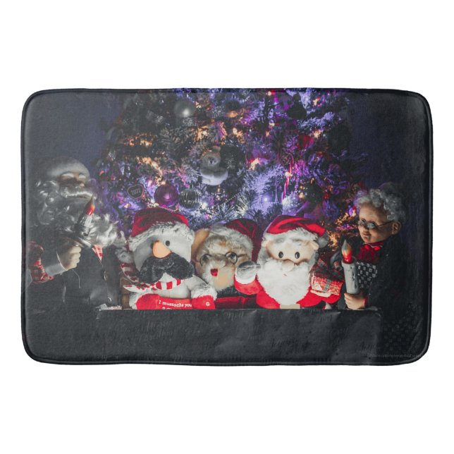 Tapete De Banheiro Christmas bath mat (Frente)