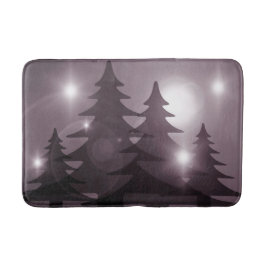 Tapete De Banheiro Christmas Party Pink Trees Holiday Winter Elegant