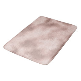 Tapete De Banheiro Chuva de Noiva Rosa Bege Dourado
