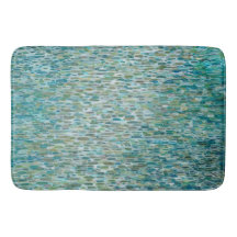 Chuva de primavera em uma esteira de banho Juul do