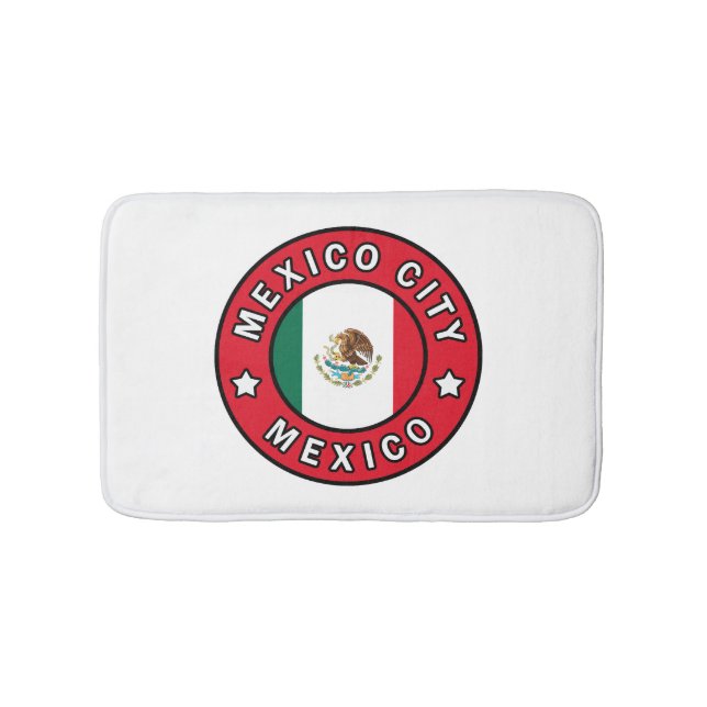 Tapete De Banheiro Cidade do México México (frente)