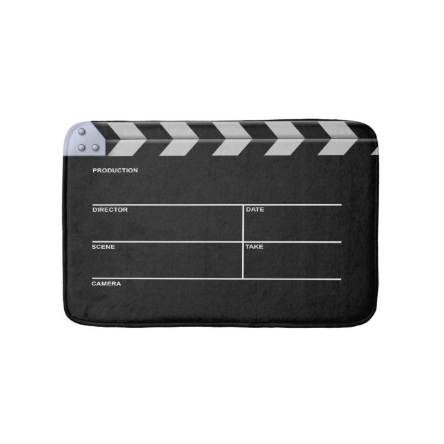 Tapete De Banheiro Cinema de Clapperboard (frente)