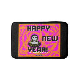 Tapete De Banheiro Cinza Ano Novo Deseja Pequeno Banheiro