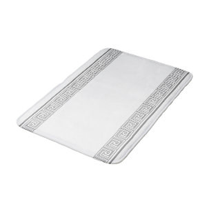 Tapete De Banheiro Cinza Verde Frieze