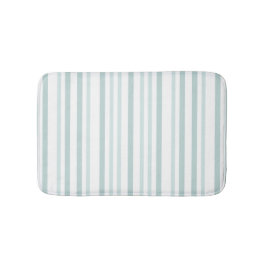 Tapete De Banheiro Cinzas Cinzentas - Faixa Verde Sobre Branco