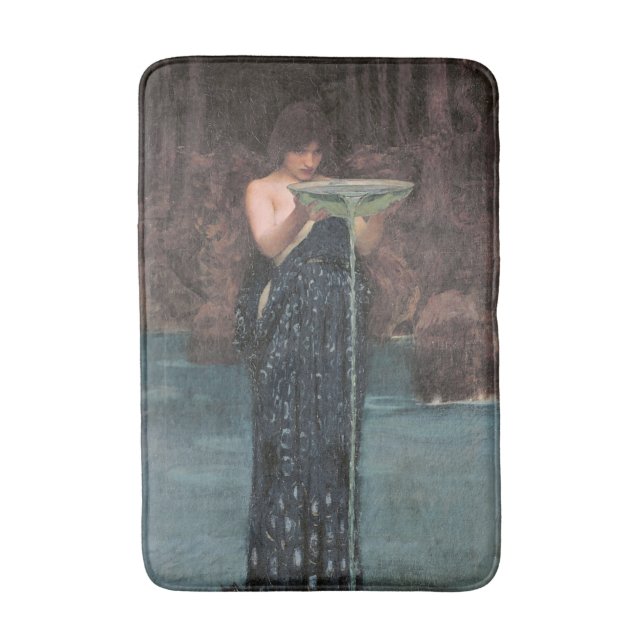 Tapete De Banheiro Circe Invidiosa (mitologia grega clássica) (Frente Vertical)