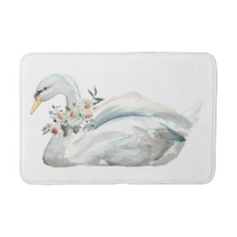 Tapete De Banheiro Cisne Selvagem