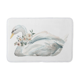 Tapete De Banheiro Cisne selvagem