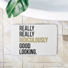 Tapete De Banheiro Citação Ridicularmente Boa