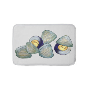 Tapete De Banheiro Clams Clambake Rhode Island New England Seafood