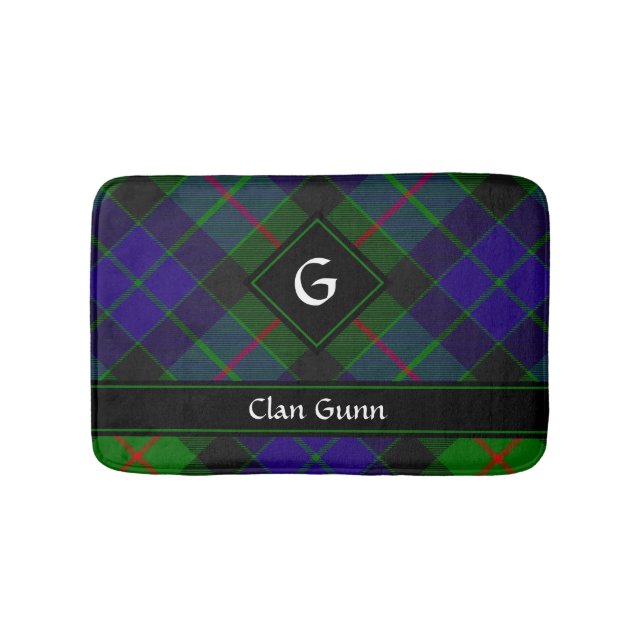 Tapete De Banheiro Clan Gunn Tartan Bath Mat (frente)
