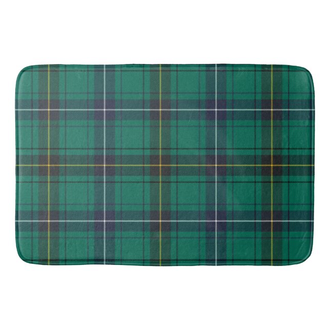Tapete De Banheiro Clan Henderson Xadrez Green Check Tartan (Frente)