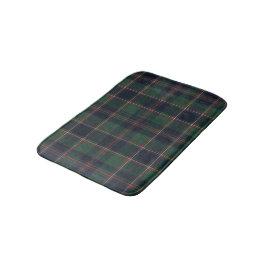 Tapete De Banheiro Classic Dark Blue Red Green Plaid Pattern