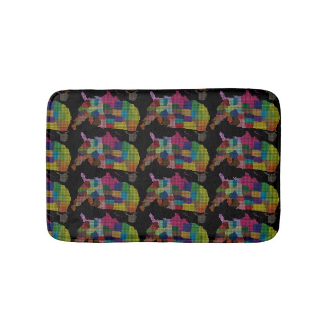 Tapete De Banheiro Clássico de presentes turísticos especiais dos EUA (frente)