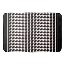 Tapete De Banheiro Clássico, preto e branco  