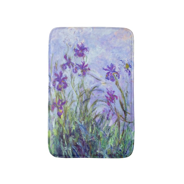 Tapete De Banheiro Claude Monet - Lilac Irises / Iris Mauves (Frente Vertical)