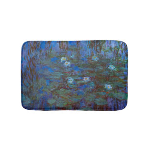 Tapete De Banheiro Claude Monet - Lírios Azuis