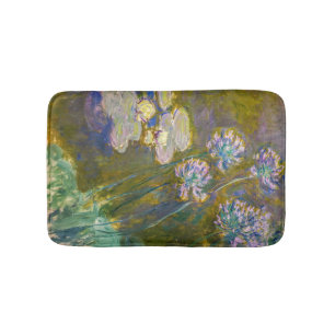Tapete De Banheiro Claude Monet - Lírios e Agapanthus