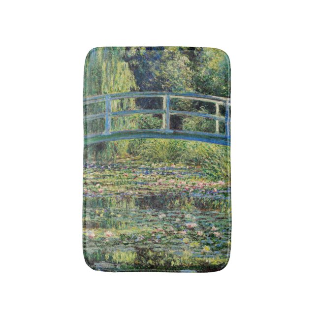 Tapete De Banheiro Claude Monet - Water Lily Pond & Japanesese Bridge (Frente Vertical)