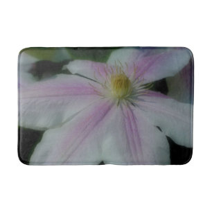Tapete De Banheiro Clematis Flower Close (Flor)