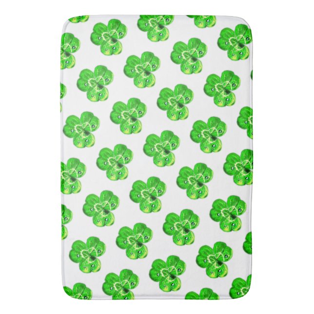 Tapete De Banheiro Clover Bath Mat (Frente Vertical)