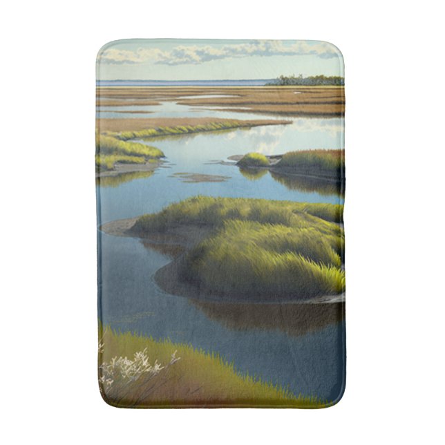 Tapete De Banheiro Coastal Tranquility (Frente Vertical)