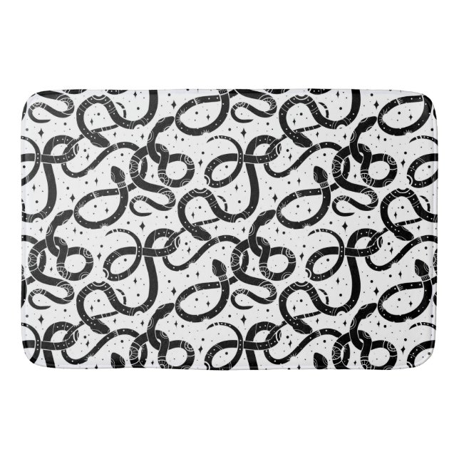 Tapete De Banheiro Cobras Boho (Frente)