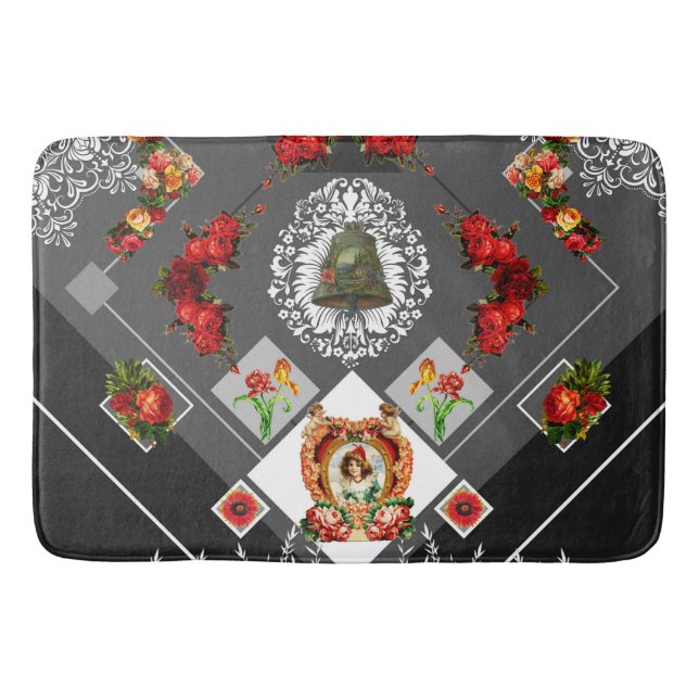 Tapete De Banheiro Colagem (Frente)