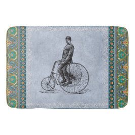 Tapete De Banheiro Colagem Vintage Retro com rendas e flores