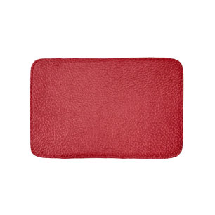 Tapete De Banheiro Coletor de tartaruga artificial vermelho-escuro.