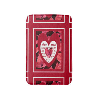 Tapete De Banheiro Coleus Close-up with John 3:16