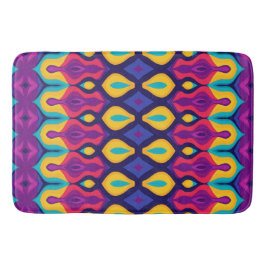 Tapete De Banheiro Colírio de Pop para Retro Negrito