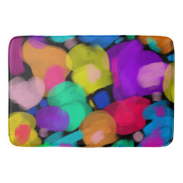 Tapete De Banheiro Colorful watercolor print