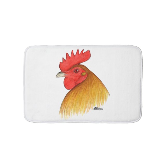 Tapete De Banheiro Comb de Solteiro de Marca Gamecock (frente)
