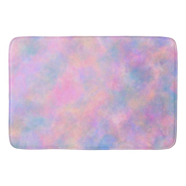 Tapete De Banheiro Combinação Incrível de Cores Pastel  (Frente)