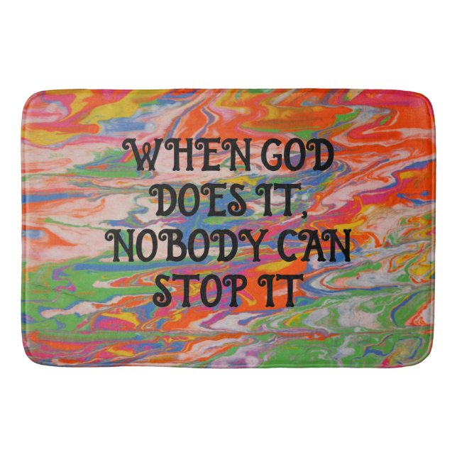 Tapete De Banheiro Confiança (Frente)