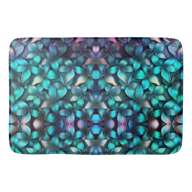 Tapete De Banheiro Conforto das Ilhas Tropicais Luxuosas do Paraíso (Frente)