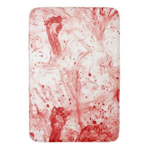 Tapete De Banheiro confusão do splatter do sangue