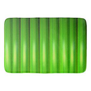 Tapete De Banheiro Conjunto de bambu verde