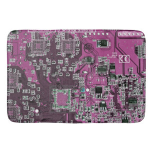 Tapete De Banheiro Conselho de Circuito Púrpura PCB Circuito Conjunto