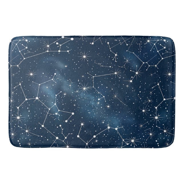 Tapete De Banheiro Constelação Celestial - Noite Estelar (4) (Frente)