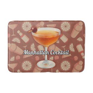 Tapete De Banheiro Coquetel Manhattan