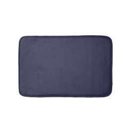 Tapete De Banheiro Cor da Tendência - Marinho Blue Bath Mat