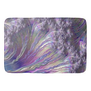 Tapete De Banheiro Cor-de-rosa azul Amarelo Frax Abstrato Bela Arte F