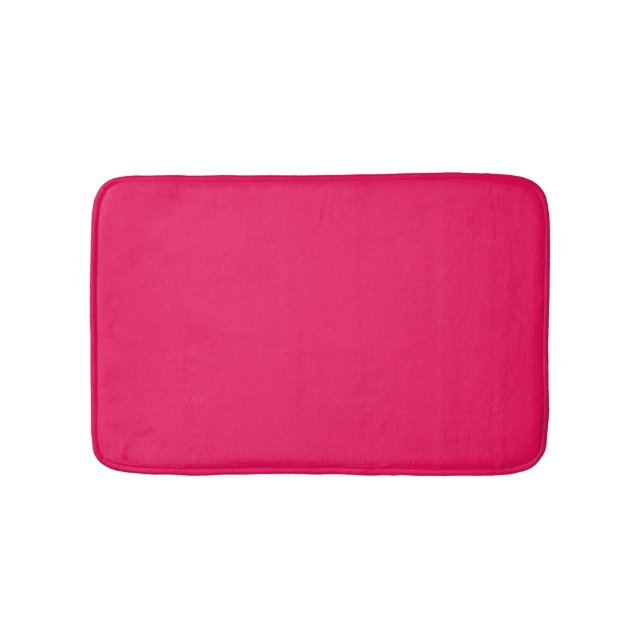 Tapete De Banheiro Cor Rosa (frente)